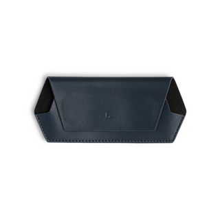 Fox and Leo glasses case - Navy