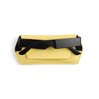 Fox and Leo glasses case - Yellow