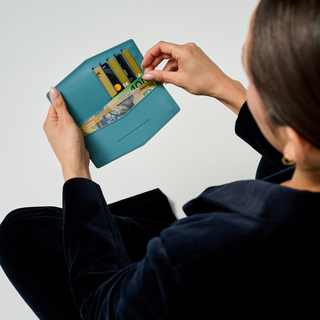 Slimline Wallet, Fox and Leo, Front view