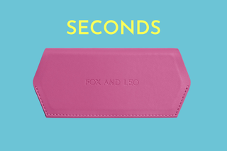 Seconds Glasses case - Hot Pink