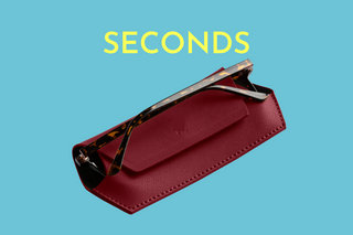 Seconds Glasses Case - Burgundy