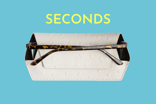 Seconds Glasses case - Stone