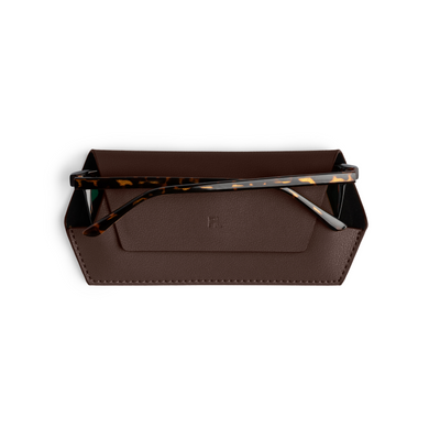 Slimline Glasses Case - Chocolate – Slimline Glasses Case - Chocolate