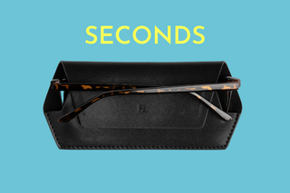 Seconds Glasses case - Black