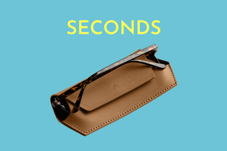 Seconds Glasses case - Tan