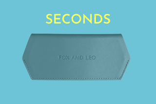 Seconds Glasses case - Teal