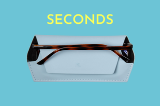 Seconds Glasses case - Sky blue