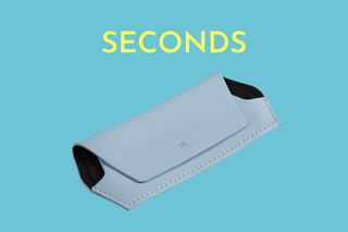 Seconds Glasses case - Sky blue