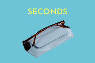 Seconds Glasses case - Sky blue