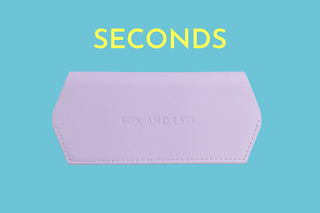 Seconds Glasses case - Lilac