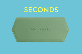 Seconds Glasses Case - Sage