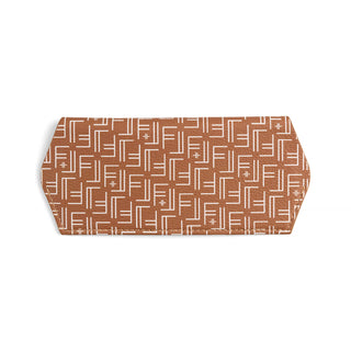 Fox and Leo glasses case - Vegan F&L Print Tan