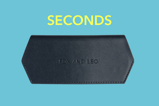 Seconds Glasses case - Navy