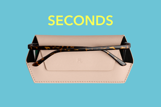 Seconds Glasses case - Blush