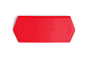 Fox and Leo glasses case - Poppy